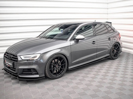 SIDE SKIRTS DIFFUSERS AUDI S3 SPORTBACK 8V FACELIFT (2016-2019)