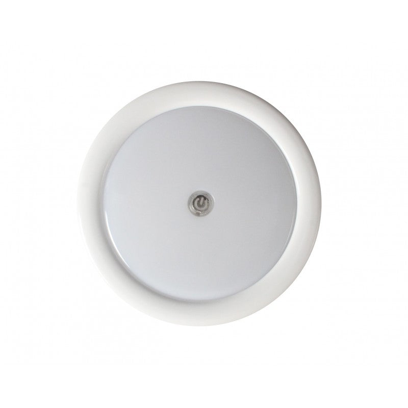 Van & 4x4 Interior Led Round Light Super Bright White With Built in Switch