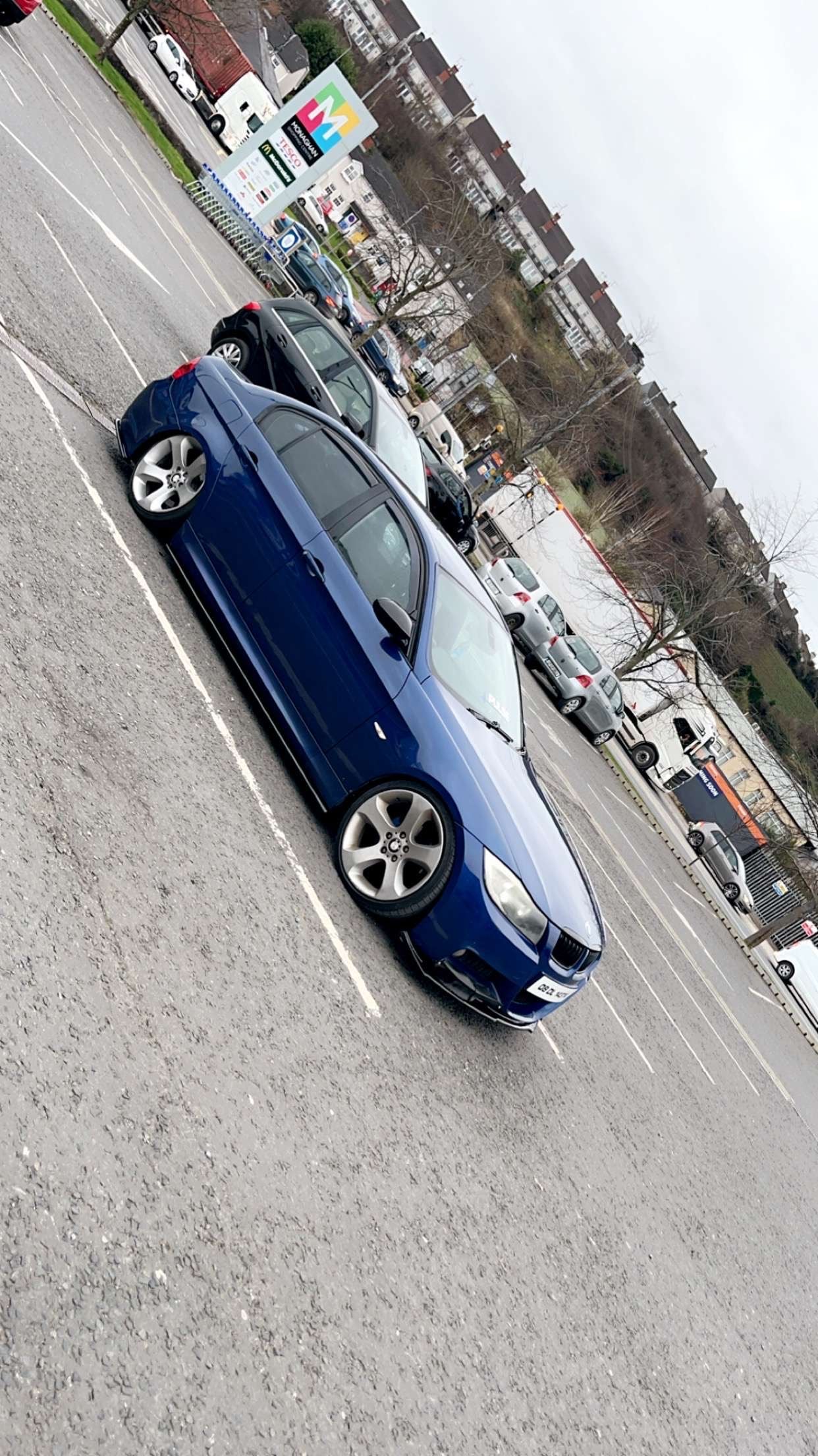 FRONT SPLITTER E90 M-SPORT PRE LCI (04-08)