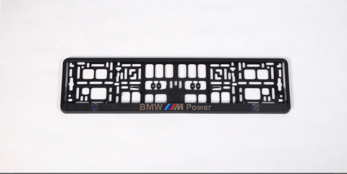 Bmw M-Sport License Plate Surrounds