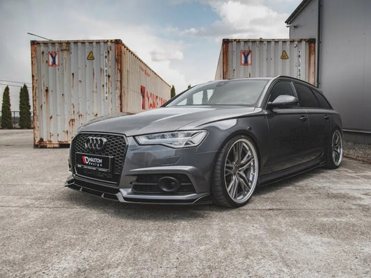 FRONT SPLITTER AUDI S6/ A6 S-LINE C7 FACELIFT (2014-2017)