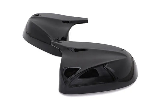 G05 X5 M STYLE MIRROR COVERS IN GLOSS BLACK BMW X3 X5 X6 X7