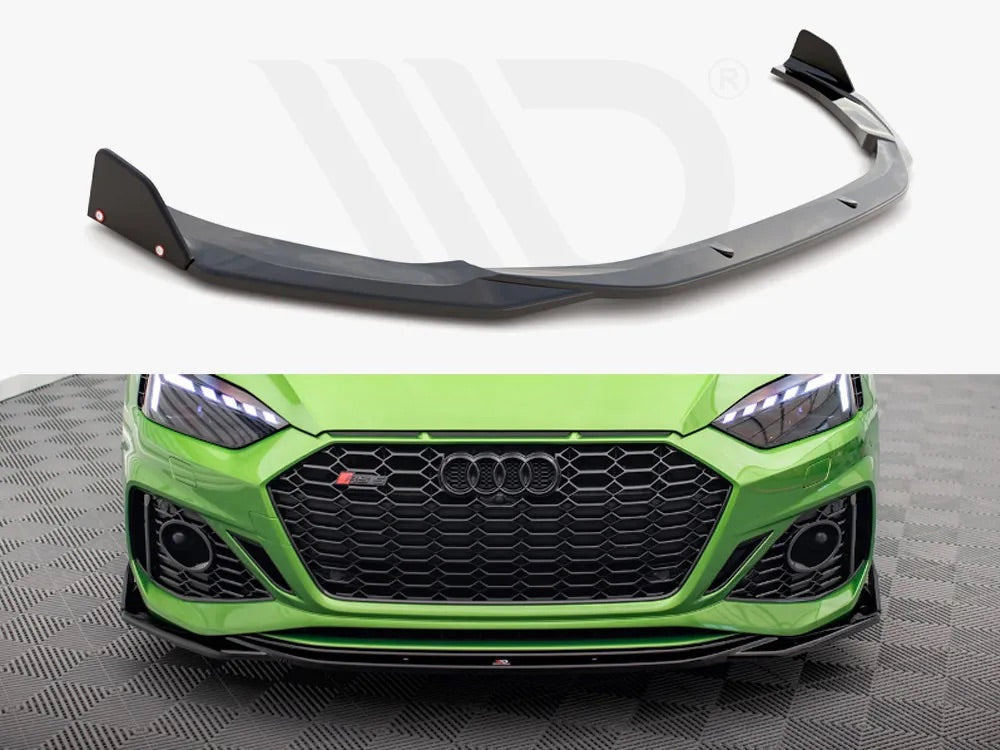 FRONT SPLITTER (+FLAPS) V.1 AUDI RS5 F5 FACELIFT (2020-)