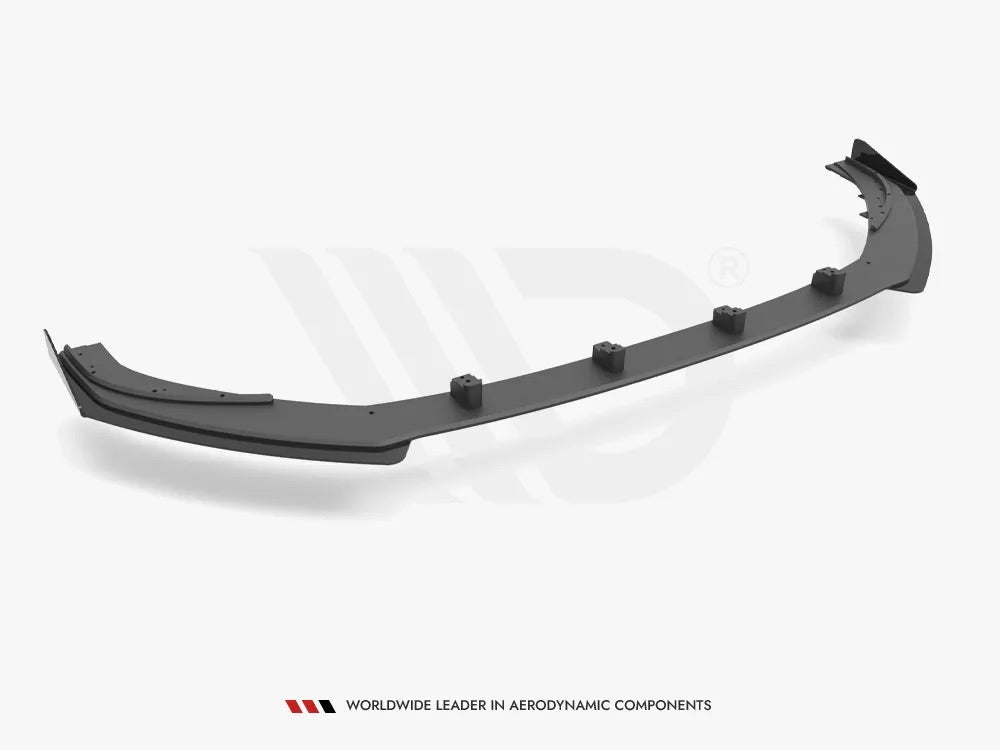 STREET PRO FRONT SPLITTER V.1 (+FLAPS) AUDI S3 SPORTBACK 8V FACELIFT (2016-2019)