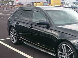 Audi A6 C7 Avant Yrs 2012 onwards 4 Piece Wind deflectors Team Heko