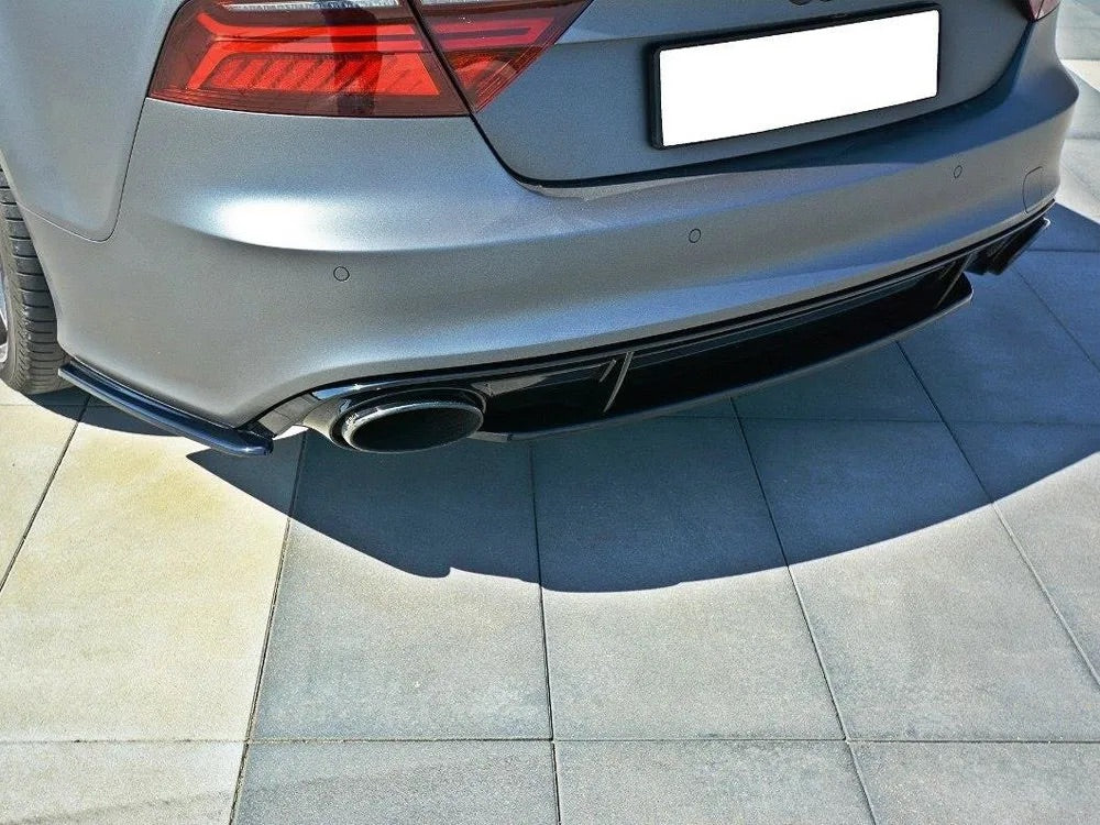 CENTRAL REAR SPLITTER AUDI RS7 FACELIFT (2014-2017)