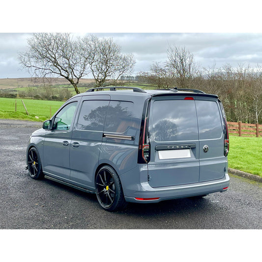 VW Caddy 2021- Black Aluminium Roof Rails Bars