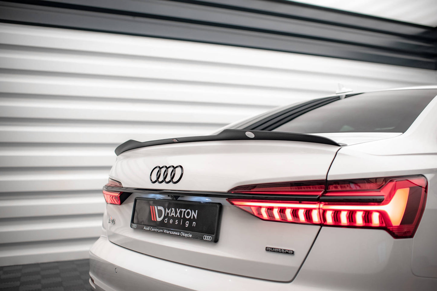 Audi A6 C8 Yrs 18-on MAXTON Boot Spoiler Cap