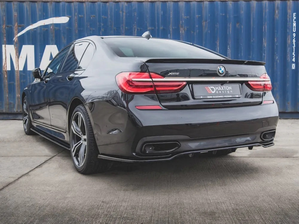 CENTRAL REAR SPLITTER (W/ VERTICAL BARS) BMW 7 M-PACK G11 (2015-2018)