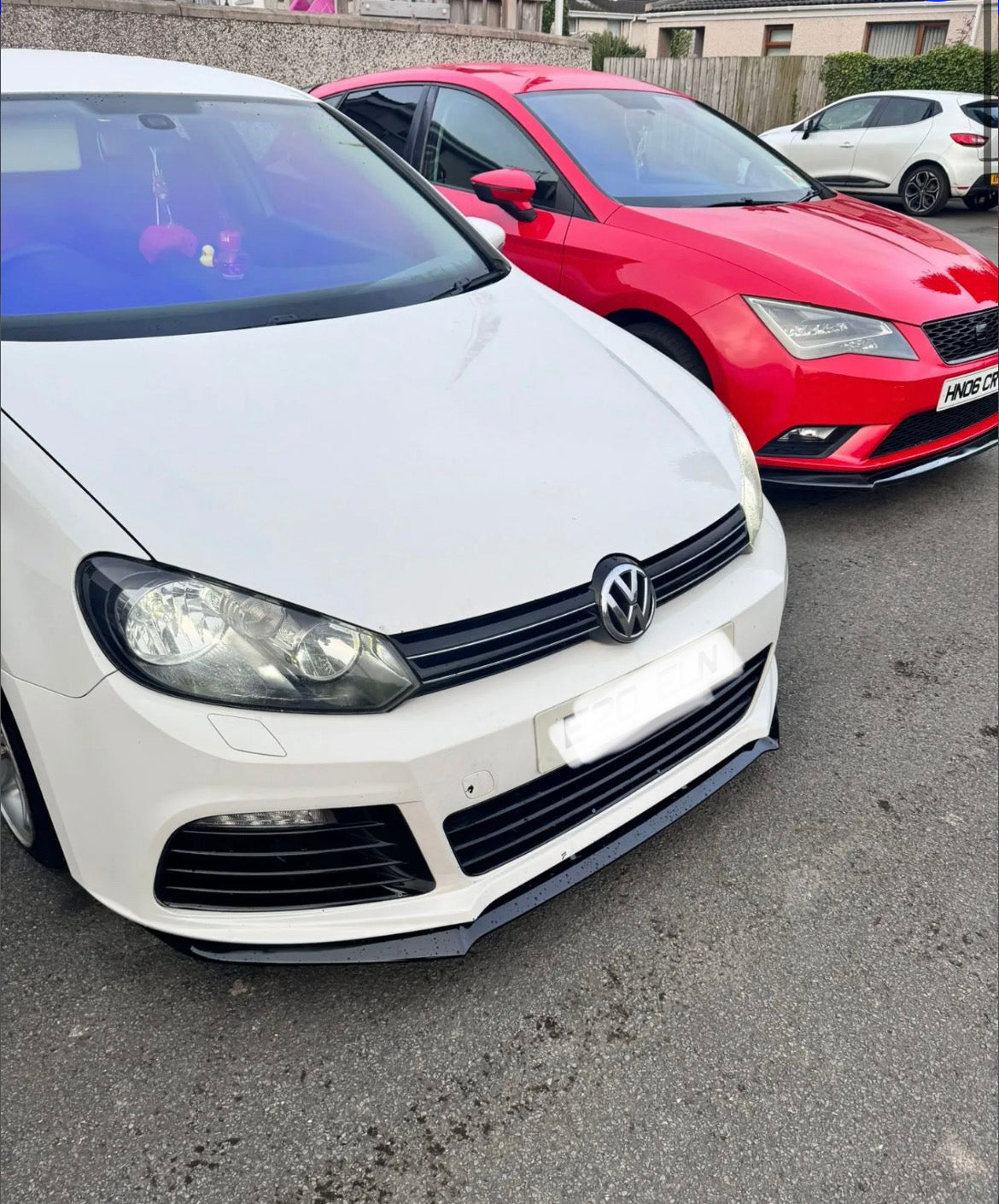 VW GOLF MK6 R20 ONLY FRONT SPLITTER