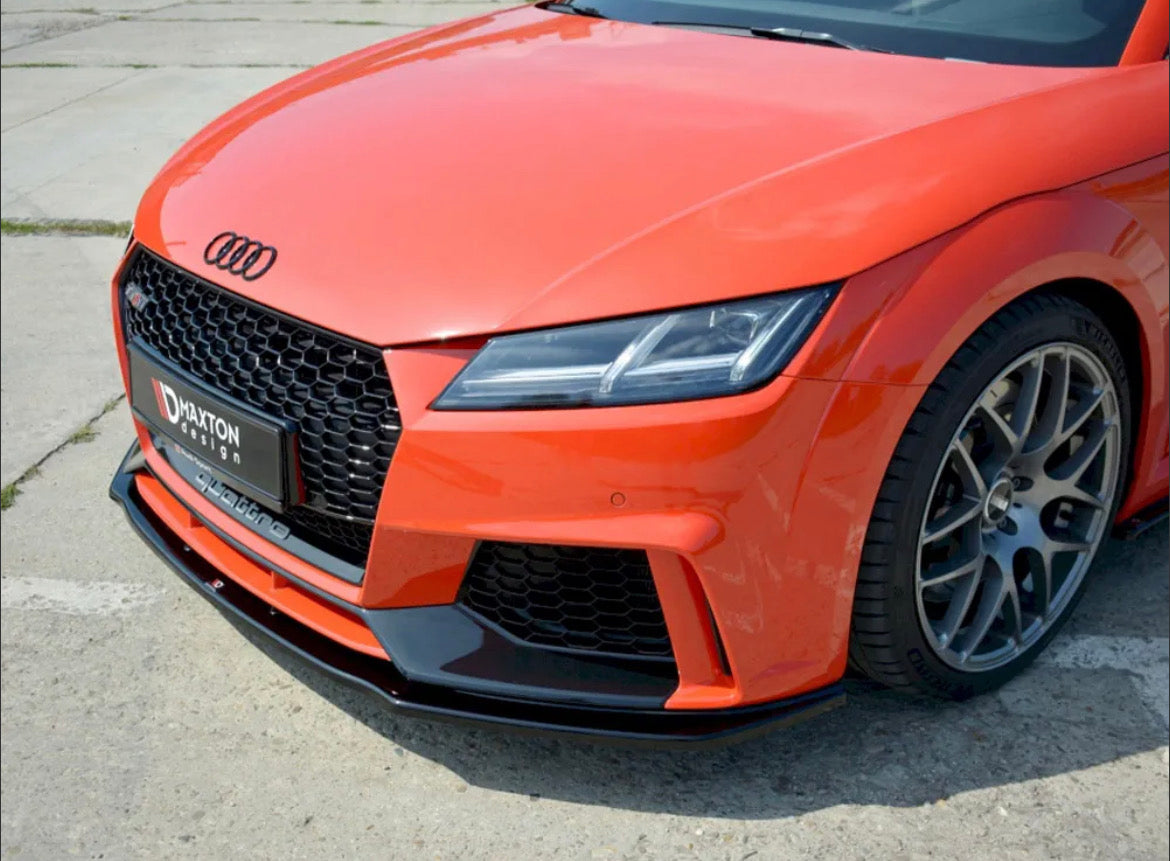 FRONT SPLITTER V.1 AUDI TT MK3 (8S) RS (2016-UP)