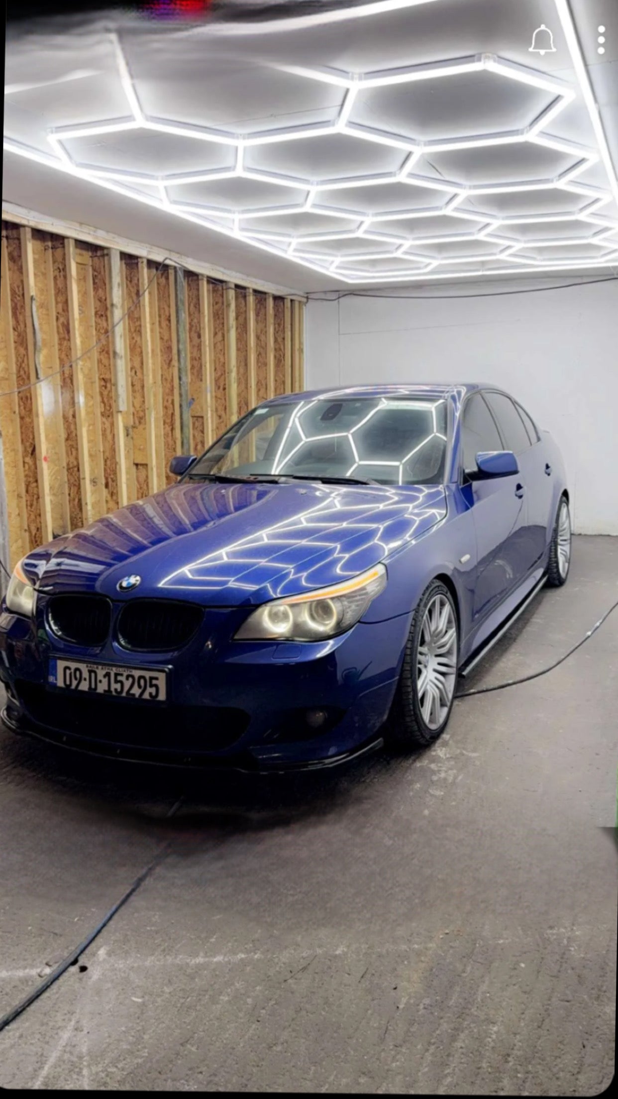 BMW E60 Front Splitter HM &SIDE EXTENSIONS