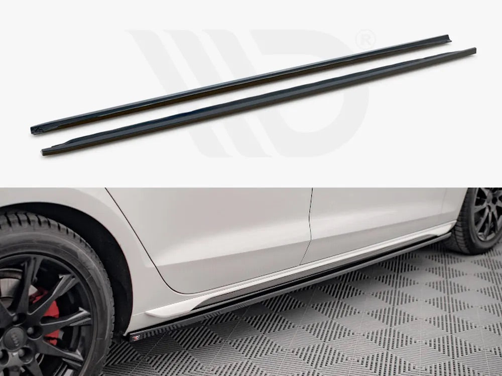 SIDE SKIRTS DIFFUSERS AUDI A4 B9 FACELIFT (2019-)