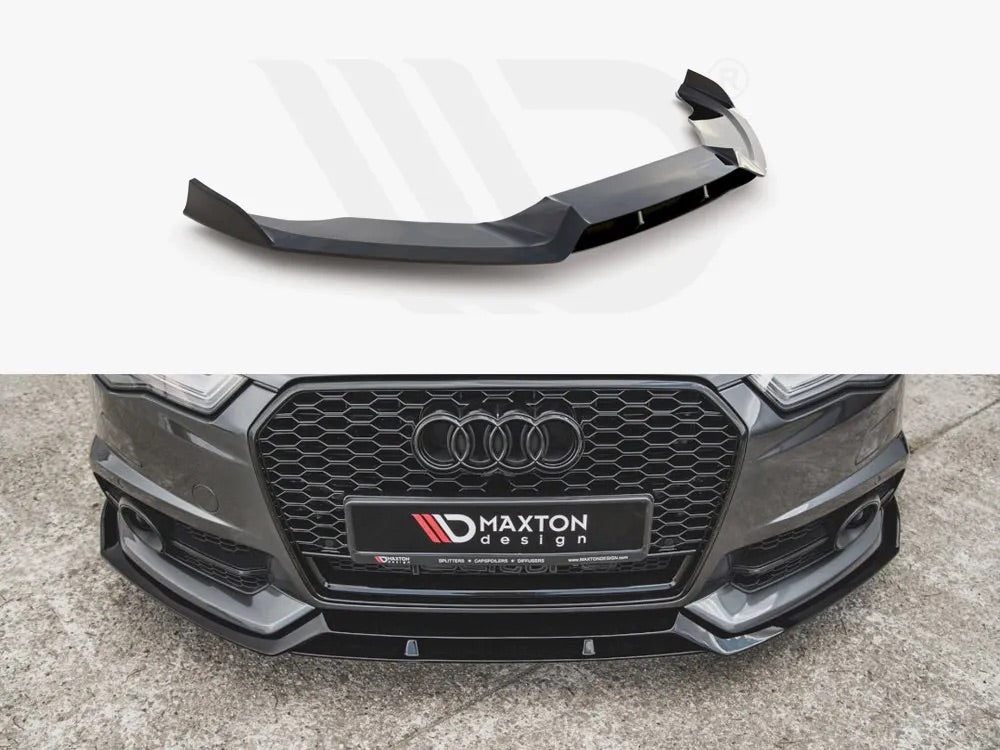 FRONT SPLITTER AUDI S6/ A6 S-LINE C7 FACELIFT (2014-2017)