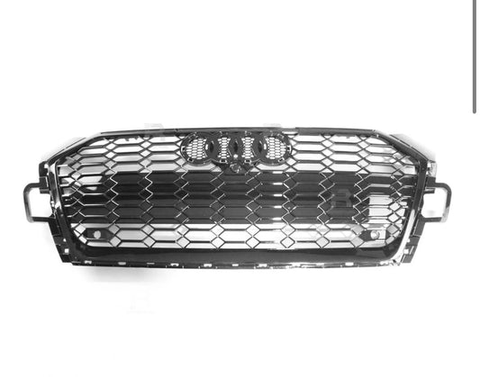 Audi A5 / S5 B9.5 (8W6) 2020-2023 Gloss Black RS5 Style Honeycomb Grill