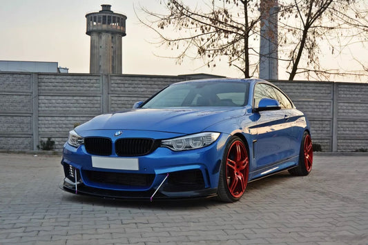 FRONT RACING SPLITTER v.3 BMW 4 F32 M-PACK & M-Performance