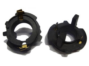 VW Golf MK 5 & Jetta MK 5, Hid Bulb Holder Adapters Pair