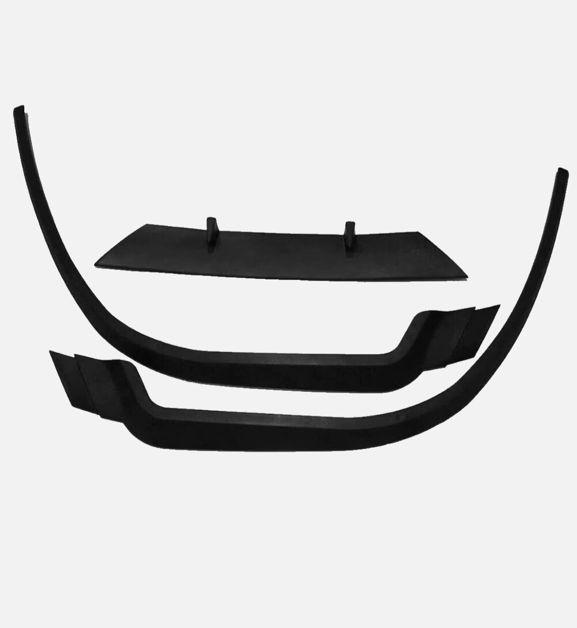 Alfa Romeo 147 Cupra R Lip Front Bumper Splitter Spoiler Lip 3 Pcs