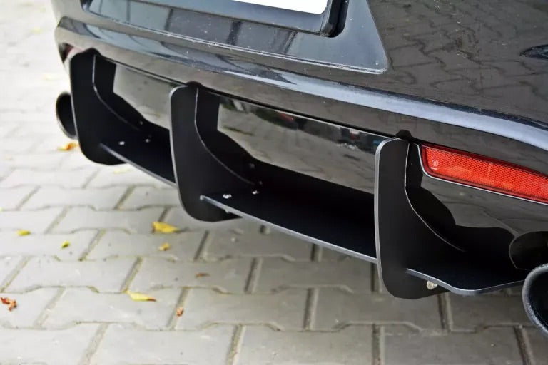 VW SCIROCCO R REAR DIFFUSER & REAR SIDE SPLITTERS (2009-2013)