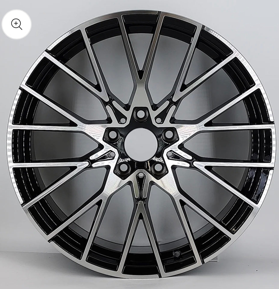 BMW 806 19X8.5F 5X120 BLACK M/F