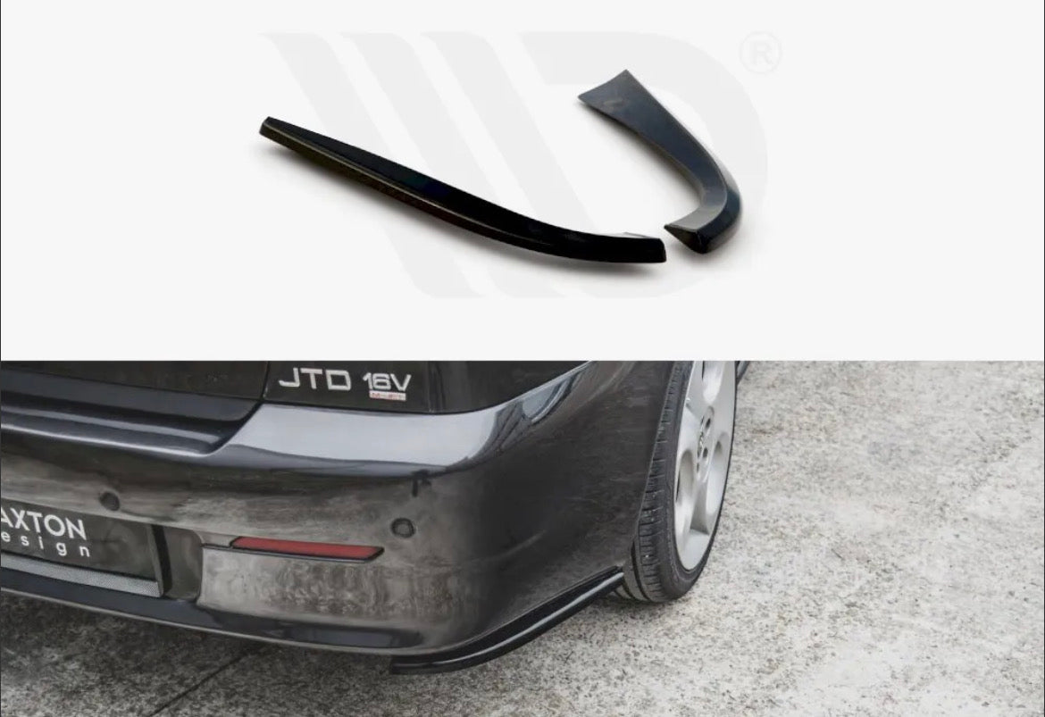 REAR SIDE SPLITTERS ALFA ROMEO 156 SW FACELIFT (2003-2006)