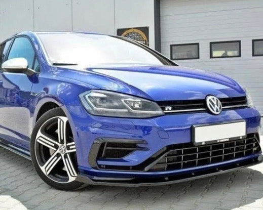 FRONT SPLITTER V.1 VW GOLF 7 R / R-LINE FACELIFT