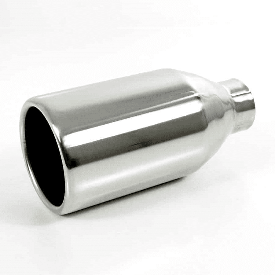 Stainless Steel Weld On Tip 4" 100mm ROLLED END