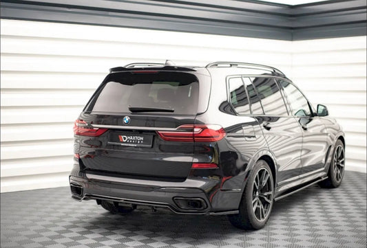 CENTRAL REAR SPLITTER (VERTICAL BARS) BMW X7 G07 (2018-)