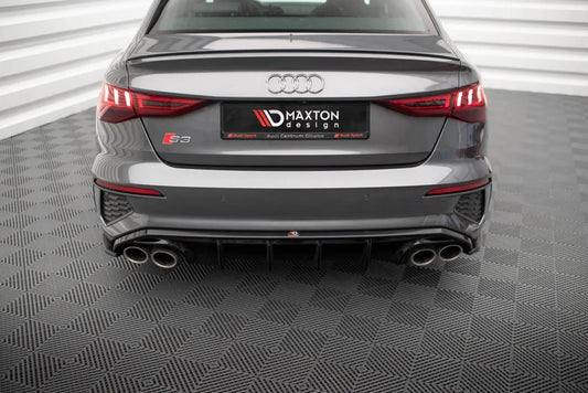 REAR VALANCE + EXHAUST ENDS IMITATION AUDI A3 S-LINE SEDAN 8Y