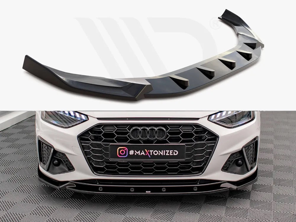 FRONT SPLITTER V.1 AUDI A4 S-LINE / S4 B9 FACELIFT (2019-)