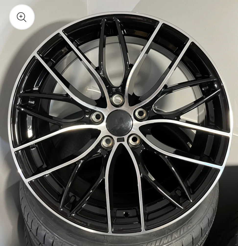BMW 549 19X8.5 5X120 BLACK M/F