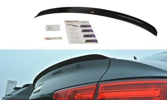 Audi A4 B9 s-line Yrs 08- 19 SE Models MAXTON SPOILER GLOSS BLACK