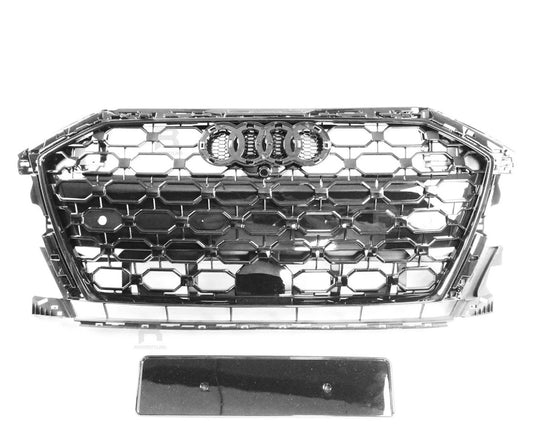 Audi A3/S3 8Y 2020+ RS3 Style Gloss Black Honeycomb Grill