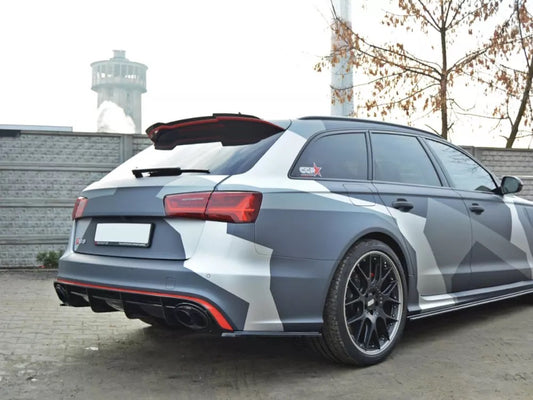 REAR SIDE SPLITTERS/SPATS AUDI RS6 C7 / C7 FACELIFT (2013-2017)