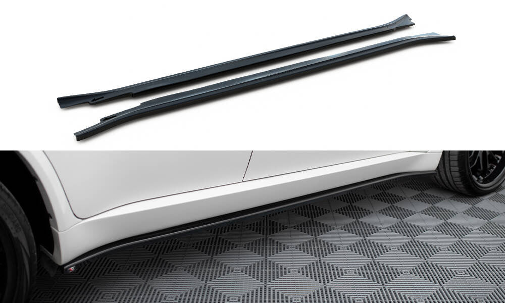 BMW X5 E70 M Sport Maxton Design Sideskirts Diffusers Plastic