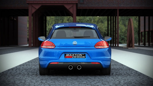 REAR VALANCE VW SCIROCCO MK3 R WITH 2 EXHAUST HOLES