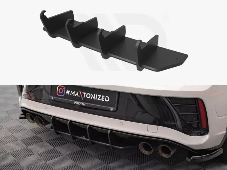 STREET PRO REAR DIFFUSER VOLKSWAGEN T-ROC R MK1 FACELIFT (2021-)