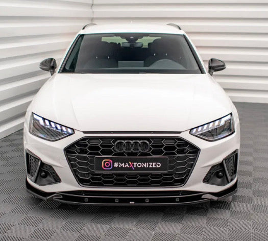 FRONT SPLITTER V.1 AUDI A4 S-LINE / S4 B9 FACELIFT (2019+