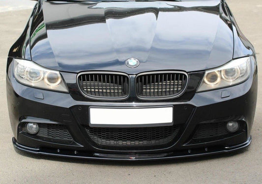 BMW E90 /91 3 Series Models Maxton Front Bumper Splitter/Lip Plastic