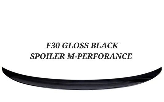 F30 M-PERFORANCE SPOILER GLOSS BLACK