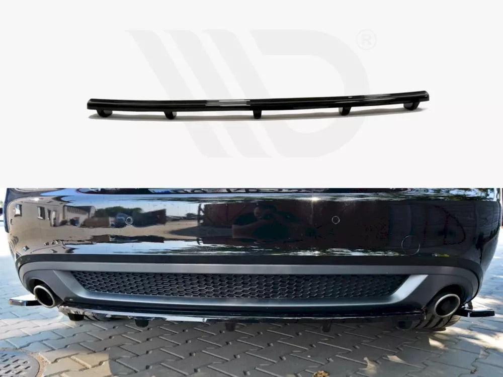 CENTRAL REAR SPLITTER (VERTICAL BARS) AUDI A5 S-LINE 8T COUPE / SPORTBACK (2007-2011)