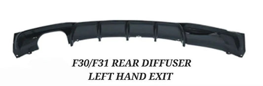 F30/F31 M-PERFORANCE REAR DIFFUSER LEFT HAND EXIT