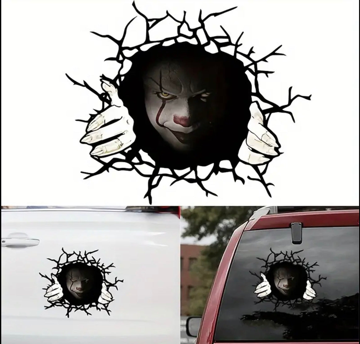 Pennywise Car Decal