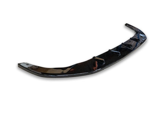 VOLKSWAGEN GOLF MK8 GTI/GTD/R/R LINE 2020+ - GLOSS BLACK 3-PIECE FRONT SPLITTER V1