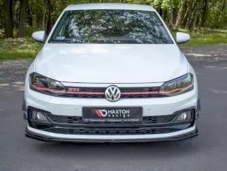 FRONT BUMPER WINGS (CANARDS) VW POLO MK6 GTI (2017-)