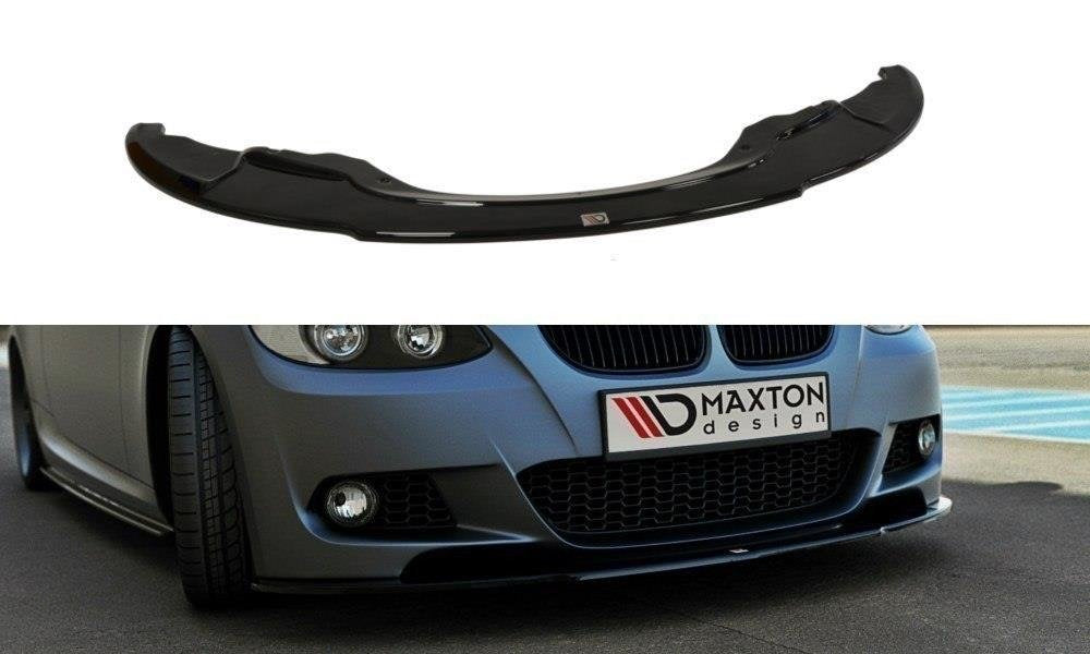 BMW E92 / 3 Series Coupe Models Maxton Front Bumper Splitter/Lip Plastic