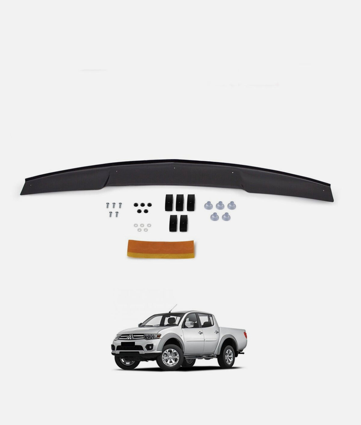 MITSUBISHI L200 2007 - 2015 BONNET PROTECTOR