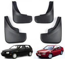 VW Golf MK4 Yrs 98-04 4pc Set Fitted Moulded Mudflaps