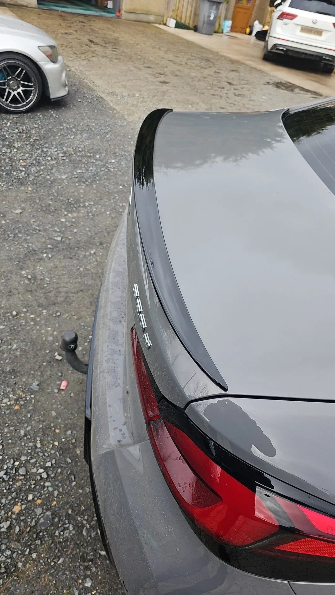 BMW 5 SERIES G30 LCI 2020 Up BOOT SPOILER GLOSS BLACK OEM FIT