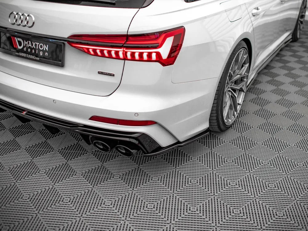 REAR SIDE SPLITTERS AUDI A6 C8 S-LINE (2018-)